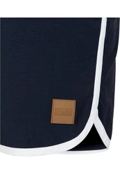 URBAN CLASSICS Badeshorts Retro Swimshorts Dunkelblau/Blau