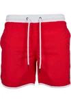 URBAN CLASSICS Badeshorts Retro Swimshorts Rot