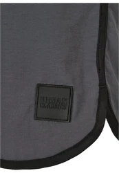 URBAN CLASSICS Badeshorts Retro Swimshorts Dunkelgrau/Hellgrau/Grau