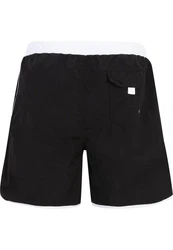URBAN CLASSICS Badeshorts Retro Swimshorts Schwarz