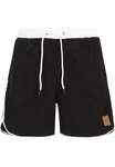 URBAN CLASSICS Badeshorts Retro Swimshorts Schwarz
