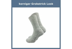 GAWILO Norwegersocken (10 Paar) Hellgrau/Grau/Silber