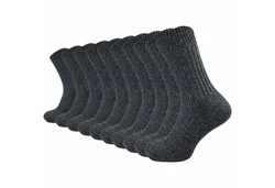 GAWILO Norwegersocken (10 Paar) Schwarz/Dunkelgrau/Grau