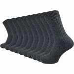 GAWILO Norwegersocken (10 Paar) Schwarz/Dunkelgrau/Grau