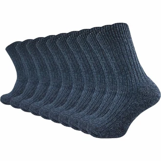GAWILO Norwegersocken (10 Paar) Dunkelblau/Blau