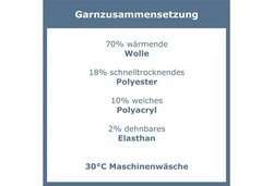 GAWILO Norwegersocken (10 Paar) Dunkelblau/Blau