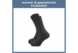 GAWILO Norwegersocken (10 Paar) Schwarz/Dunkelgrau/Grau