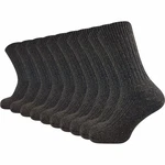 GAWILO Norwegersocken (10 Paar) Schwarz/Dunkelgrau/Grau
