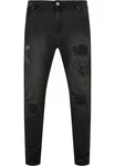 URBAN CLASSICS Herren Cargohose Jeans Schwarz/Khaki/Dunkelgrau