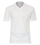 CASAMODA T-Shirt Herrenshirt 2er Pack Weiß/Creme/Grau/Khaki/Hellgrau