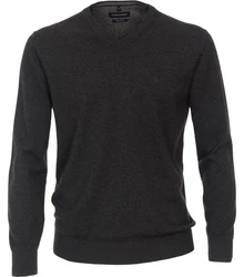 CASAMODA V-Ausschnitt Strickpullover 