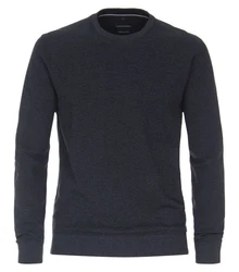 CASAMODA Strickpullover Dunkelblau/Dunkelgrau/Schwarz