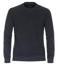 CASAMODA Strickpullover Dunkelblau/Dunkelgrau/Schwarz