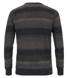CASAMODA Strickpullover Dunkelblau/Rot/Grau/Hellblau/Dunkelgrün