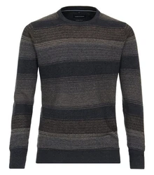 CASAMODA Strickpullover Dunkelblau/Rot/Grau/Hellblau/Dunkelgrün