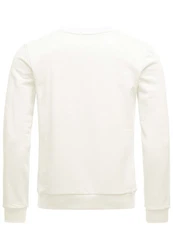 Red Bridge Herren Crewneck Sweatshirt Pullover Premium Basic Ecru
