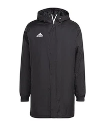 adidas Performance Sweatjacke Entrada 22 Stadium Jacke Schwarz/Dunkelgrau/Grau/Dunkelblau