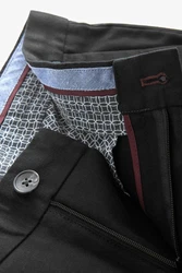 Next Chinohose Slim Schwarz/Dunkelgrau/Grau