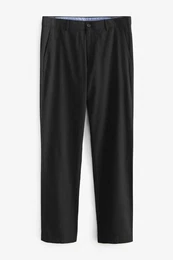 Bandeau-Bikini-Top Schicke, strukturierte Chinohose - Slim (1-St)