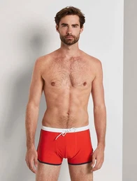 Badeshorts Badehose mit kleinem Print
