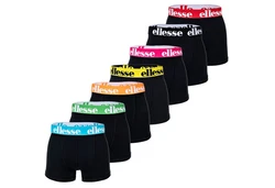 Ellesse Herren Boxer Shorts Yema 7er Pack Schwarz/Multi