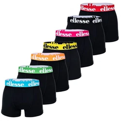 Ellesse Herren Boxer Shorts Yema 7er Pack Schwarz/Multi