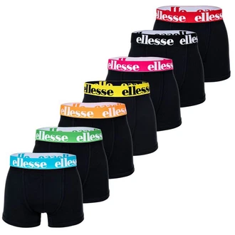 Ellesse Herren Boxer Shorts Yema 7er Pack Schwarz/Multi Ellesse Herren Boxer Shorts Yema 7er Pack Schwarz/Multi