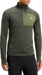 McKINLEY Rollkragenshirt Ux-Langarmshirt Tampo ux MELANGE/OLIVE