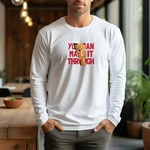 Banco Longsleeve Langarmshirt mit Teddy Druck Rundhalsausschnitt Weiß/Grau/Hellblau/Dunkelrot Banco Longsleeve Langarmshirt mit Teddy Druck Rundhalsausschnitt Weiß/Grau/Hellblau/Dunkelrot