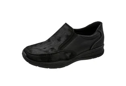Fischer-Markenschuh Paul Slipper Schwarz