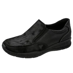 Fischer-Markenschuh Paul Slipper Schwarz