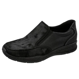 Paul Slipper aus Stretchmaterial / Veloursleder, Gummizug zum Schlupfen