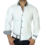 Baxboy Langarmhemd Weiß/Creme