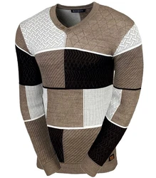 Baxboy Strickpullover V-Neck Modell BB-52301 BB-52301