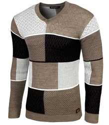 Baxboy Strickpullover V-Neck Modell BB-52301 BB-52301