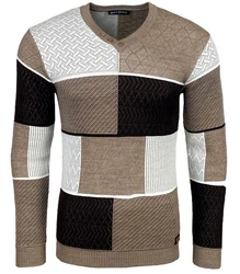 Baxboy Strickpullover V-Neck Modell BB-52301 BB-52301