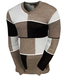 Baxboy Strickpullover V-Neck Modell BB-52301 BB-52301