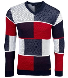 Baxboy Strickpullover V-Neck Modell BB-52301 BB-52301