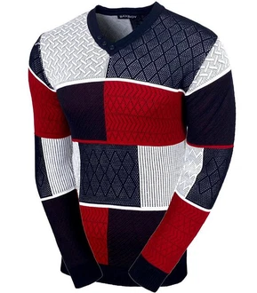 Baxboy Strickpullover V-Neck Modell BB-52301 BB-52301
