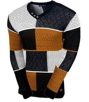 Baxboy Strickpullover V-Neck Modell BB-52301 BB-52301