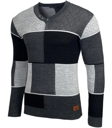 Baxboy Strickpullover V-Neck Modell BB-52301 BB-52301