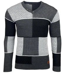 Baxboy Strickpullover V-Neck Modell BB-52301 BB-52301