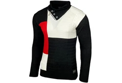 Baxboy Strickpullover Stehkragen Pulli (B-52213) B-52213