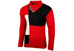 Baxboy Strickpullover Stehkragen Pulli (B-52213) B-52213