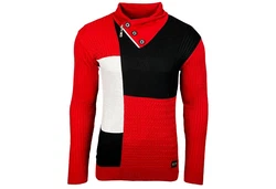 Baxboy Strickpullover Stehkragen Pulli (B-52213) B-52213