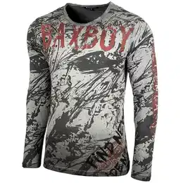 Longshirt Herren Longsleeve T-Shirt Moderner Mnner Langarmshirt B-701