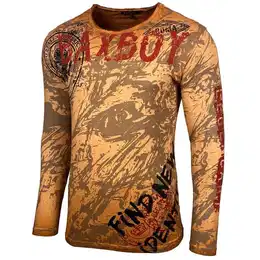 Longshirt Herren Longsleeve T-Shirt Moderner Mnner Langarmshirt B-701