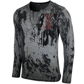 Baxboy Longshirt Langarmshirt mit Knopfleiste Dunkelgrau/Dunkelblau/Grau Baxboy Longshirt Langarmshirt mit Knopfleiste Dunkelgrau/Dunkelblau/Grau