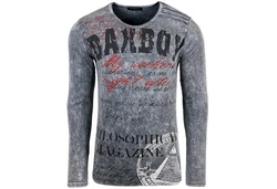 Baxboy Longshirt Herren Langarmshirt Modell 707 707