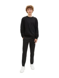 TOM TAILOR Hose Schwarz/Khaki/Beige